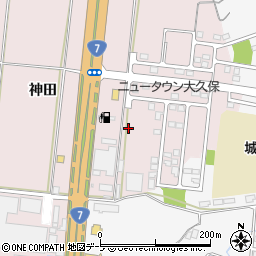青森県弘前市堅田周辺の地図