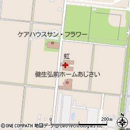 青森県弘前市向外瀬豊田292周辺の地図