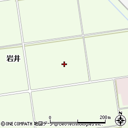 青森県弘前市鼻和岩井周辺の地図