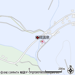 青森県弘前市新岡薬師1周辺の地図