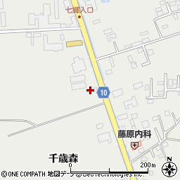 株式会社セキノ興産　十和田店周辺の地図