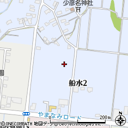 青森県弘前市船水2丁目7周辺の地図