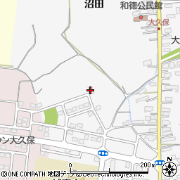 青森県弘前市大久保周辺の地図