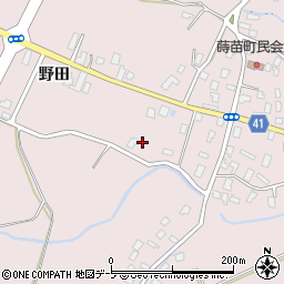 青森県弘前市蒔苗野田45周辺の地図