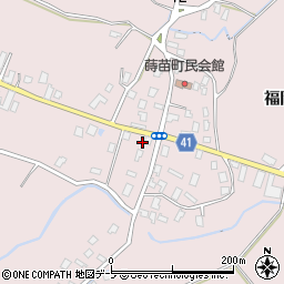 青森県弘前市蒔苗野田21周辺の地図