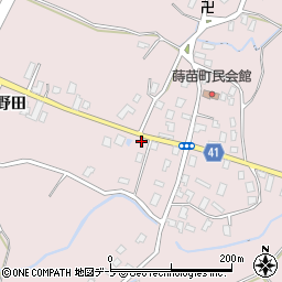 青森県弘前市蒔苗野田20周辺の地図