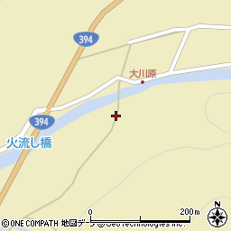 青森県黒石市大川原橋向10周辺の地図