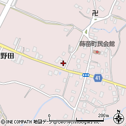 青森県弘前市蒔苗野田30周辺の地図