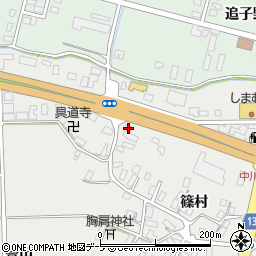 青森県黒石市中川篠村94-5周辺の地図
