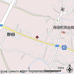 青森県弘前市蒔苗野田46-13周辺の地図