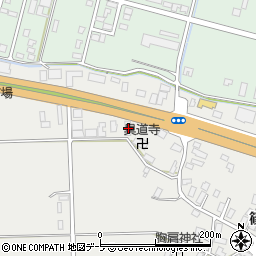 青森県黒石市中川篠村45-3周辺の地図