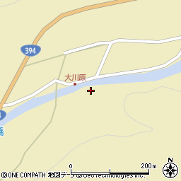青森県黒石市大川原橋向19周辺の地図