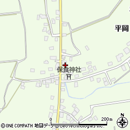 青森県弘前市鼻和平岡22周辺の地図