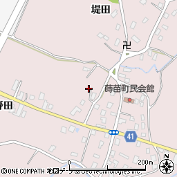 青森県弘前市蒔苗野田46周辺の地図