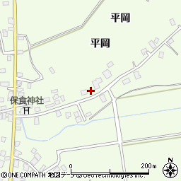 青森県弘前市鼻和平岡29周辺の地図