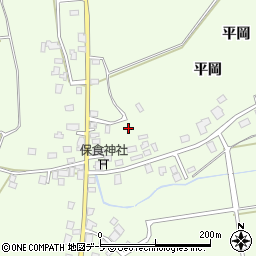 青森県弘前市鼻和平岡24-1周辺の地図