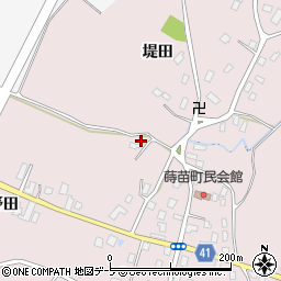 青森県弘前市蒔苗野田46-7周辺の地図