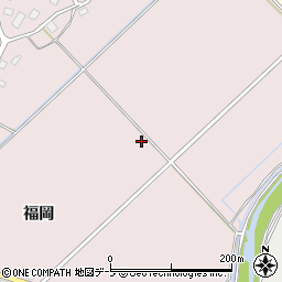 青森県弘前市蒔苗（福岡）周辺の地図