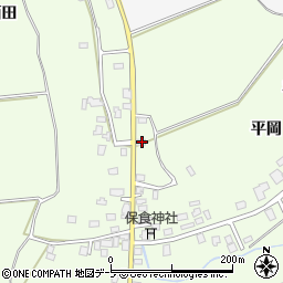 青森県弘前市鼻和平岡70周辺の地図
