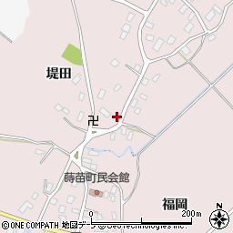 青森県弘前市蒔苗堤田1周辺の地図