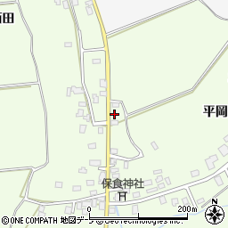 青森県弘前市鼻和平岡69周辺の地図