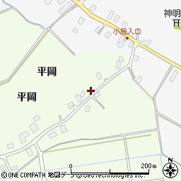 青森県弘前市鼻和平岡42-1周辺の地図