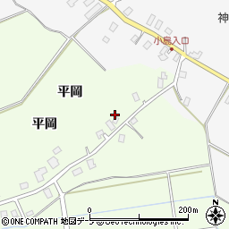青森県弘前市鼻和平岡42周辺の地図