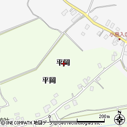 青森県弘前市鼻和平岡周辺の地図