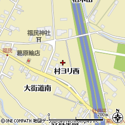 青森県黒石市牡丹平村ヨリ西35-1周辺の地図