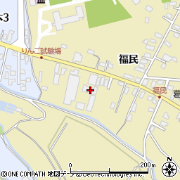 青森県黒石市牡丹平福民12周辺の地図