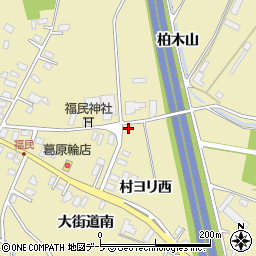 青森県黒石市牡丹平村ヨリ西21周辺の地図