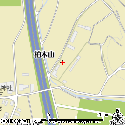 青森県黒石市牡丹平（柏木山観音澤）周辺の地図