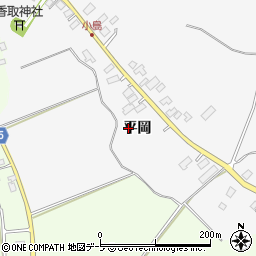 青森県弘前市富栄（平岡）周辺の地図