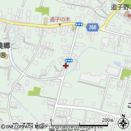 追子野木小学校前周辺の地図
