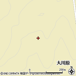 青森県黒石市大川原（蛭貝澤）周辺の地図