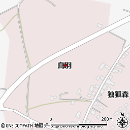 青森県弘前市蒔苗（鳥羽）周辺の地図