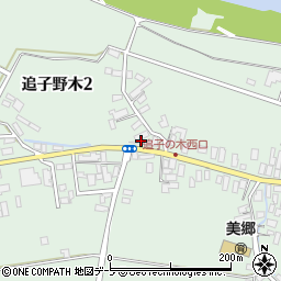 三上商店周辺の地図