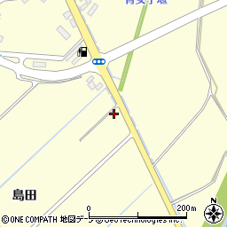 青森県弘前市独狐島田33周辺の地図