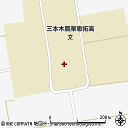 青森県立三本木農業高等学校　志岳寮周辺の地図