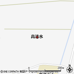青森県十和田市相坂高清水周辺の地図