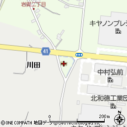 ファミリーマート弘前岩賀店周辺の地図