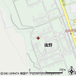 青森県十和田市洞内後野240-26周辺の地図