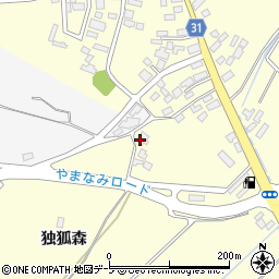 青森県弘前市独狐島田1周辺の地図