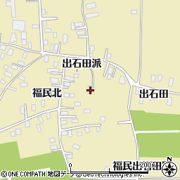 青森県黒石市牡丹平出石田派9周辺の地図
