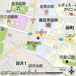 ＥＮＥＯＳ　ＥｎｅＪｅｔ黒石市ノ町ＳＳ周辺の地図