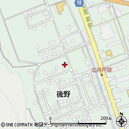 青森県十和田市洞内後野240-3周辺の地図