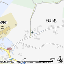 青森県弘前市富栄浅井名40周辺の地図