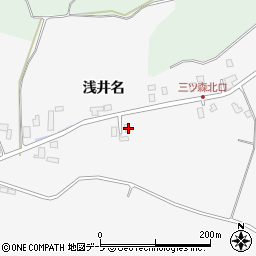 青森県弘前市富栄浅井名56周辺の地図