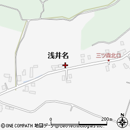 青森県弘前市富栄浅井名51周辺の地図