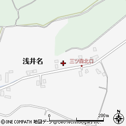 青森県弘前市富栄浅井名59周辺の地図